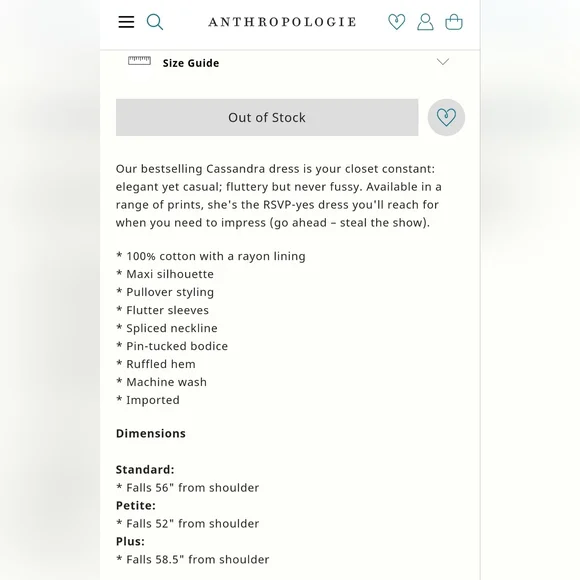 Anthropologie Maeve The Cassandra Maxi Dress - Picture 16 of 16